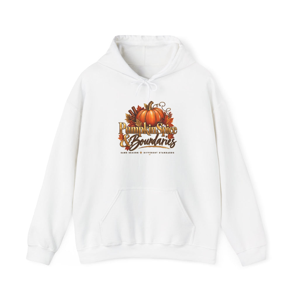 Pumpkin Spice & Boundaries Hooded Sweatshirt