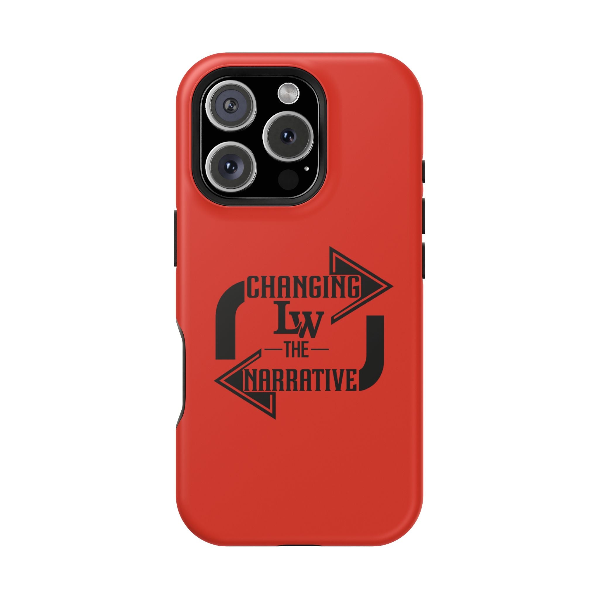 Magnetic Impact-Resistant Phone Case — “Changing the Narrative” Graphic
