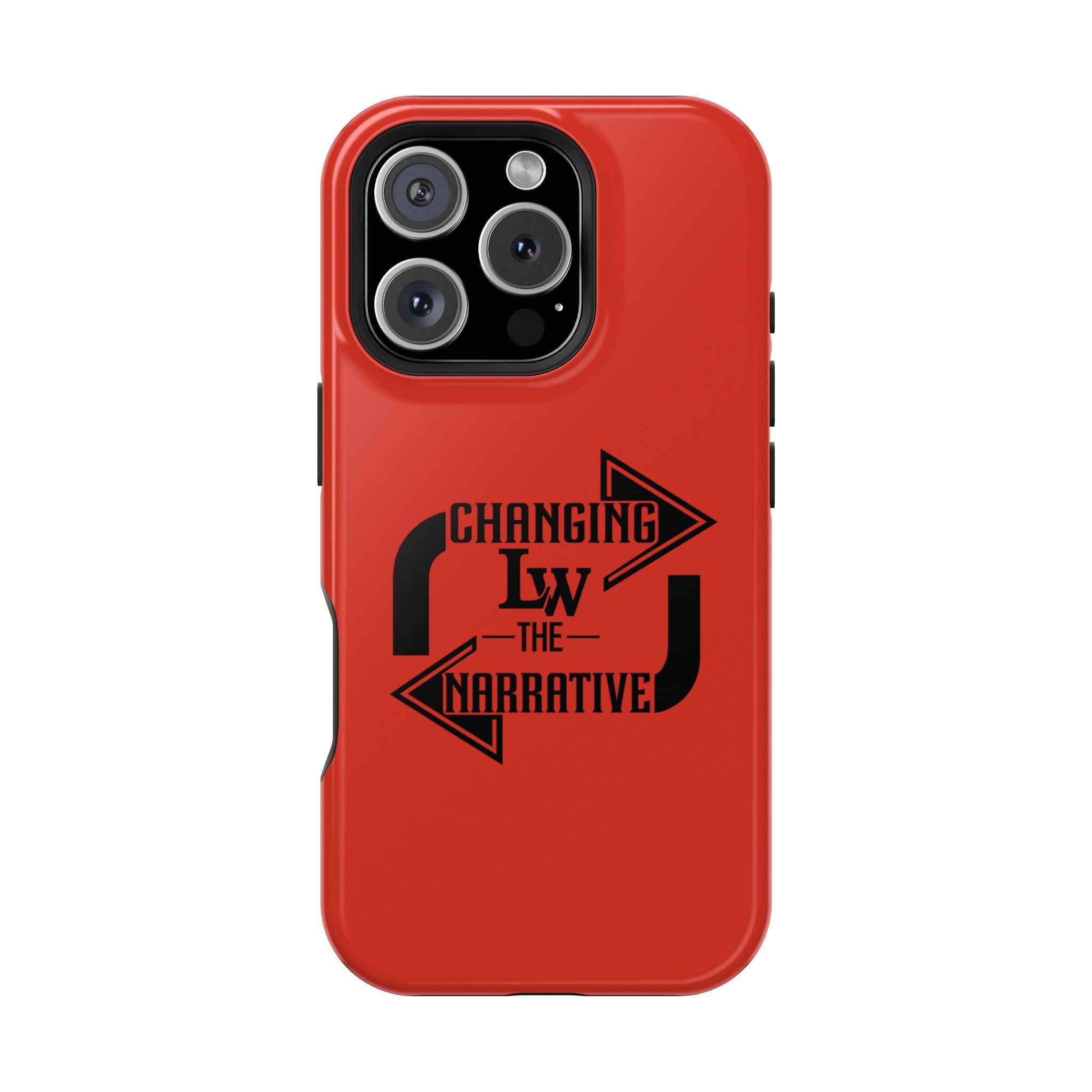 Magnetic Impact-Resistant Phone Case — “Changing the Narrative” Graphic