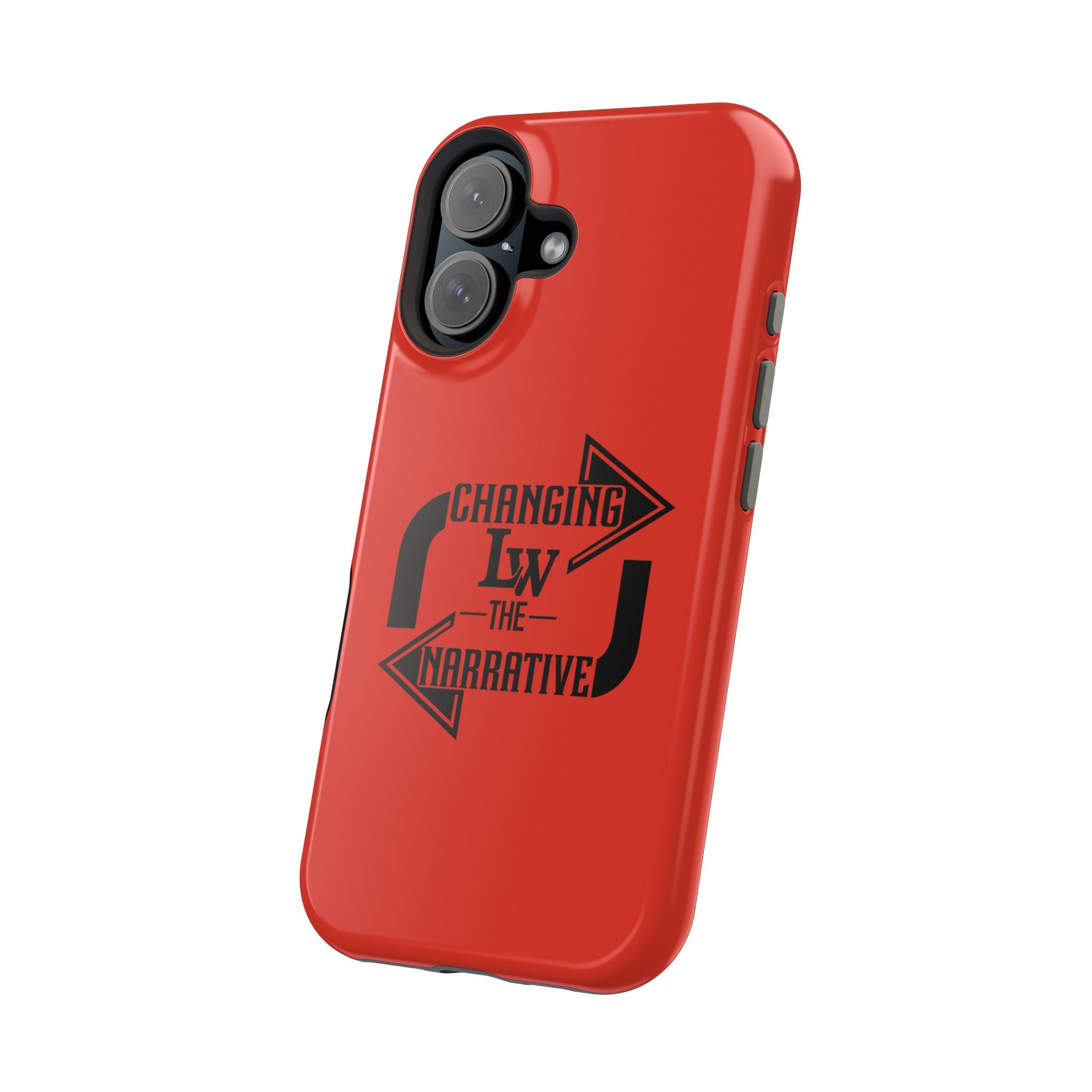 Magnetic Impact-Resistant Phone Case — “Changing the Narrative” Graphic