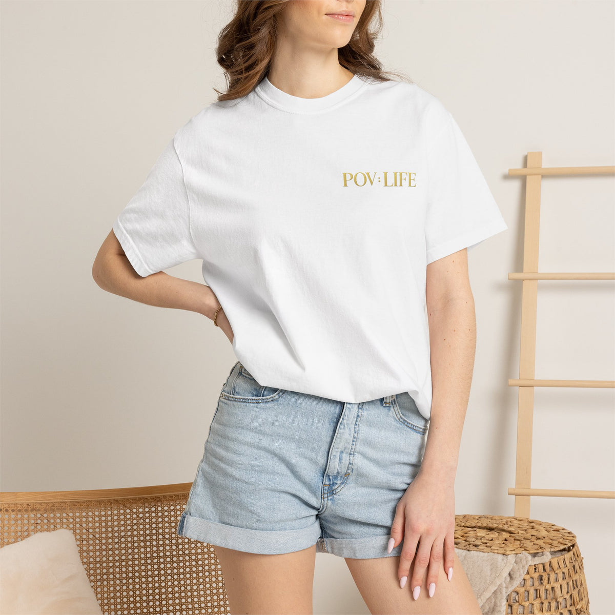 POV Life: Perception Graphic T-Shirt — Retro Coin Loss & Lesson Design