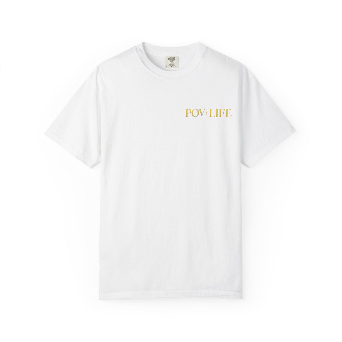 POV Life: Perception Graphic T-Shirt — Retro Coin Loss & Lesson Design