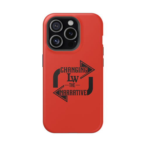 Magnetic Impact-Resistant Phone Case — “Changing the Narrative” Graphic