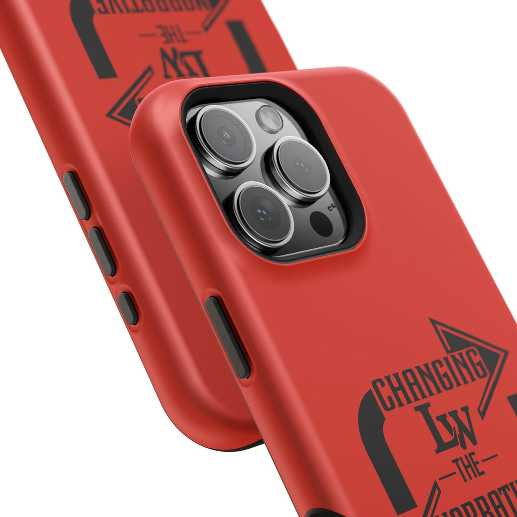 Magnetic Impact-Resistant Phone Case — “Changing the Narrative” Graphic