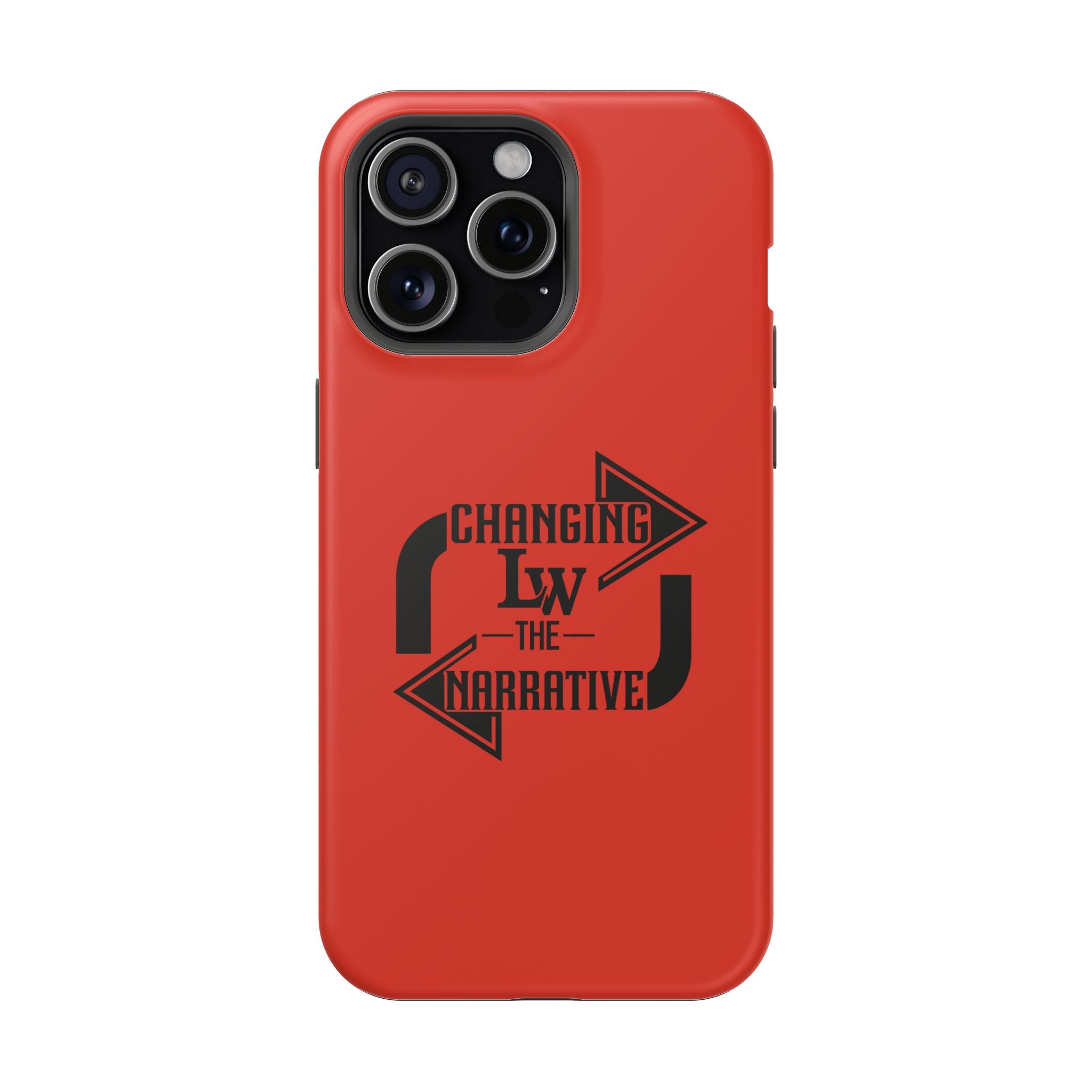 Magnetic Impact-Resistant Phone Case — “Changing the Narrative” Graphic