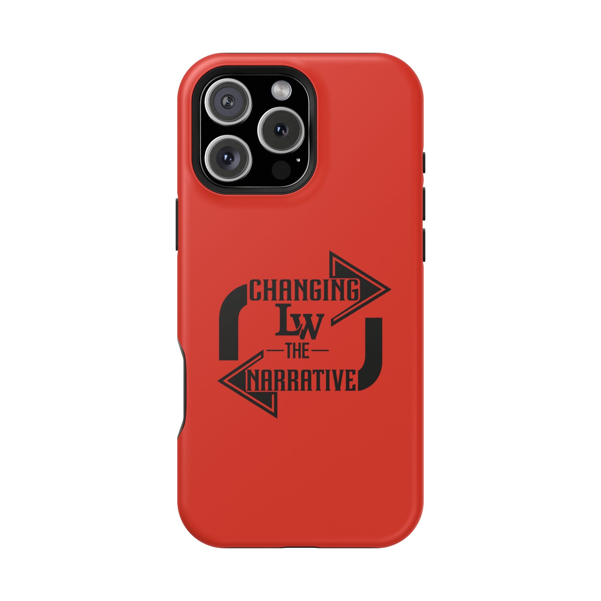 Magnetic Impact-Resistant Phone Case — “Changing the Narrative” Graphic