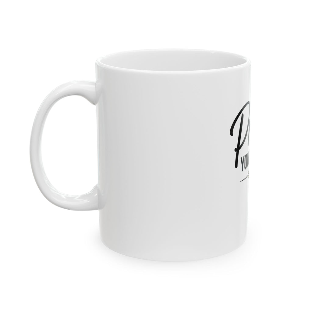 Protect Your Peace Ceramic Mug — Inspirational Coffee Tea Cup (11oz)