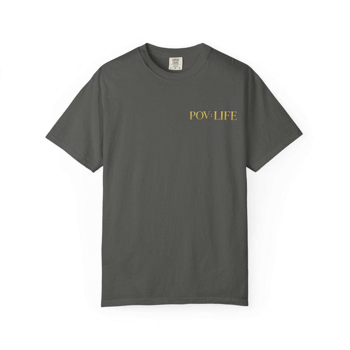 POV Life: Perception Graphic T-Shirt — Retro Coin Loss & Lesson Design