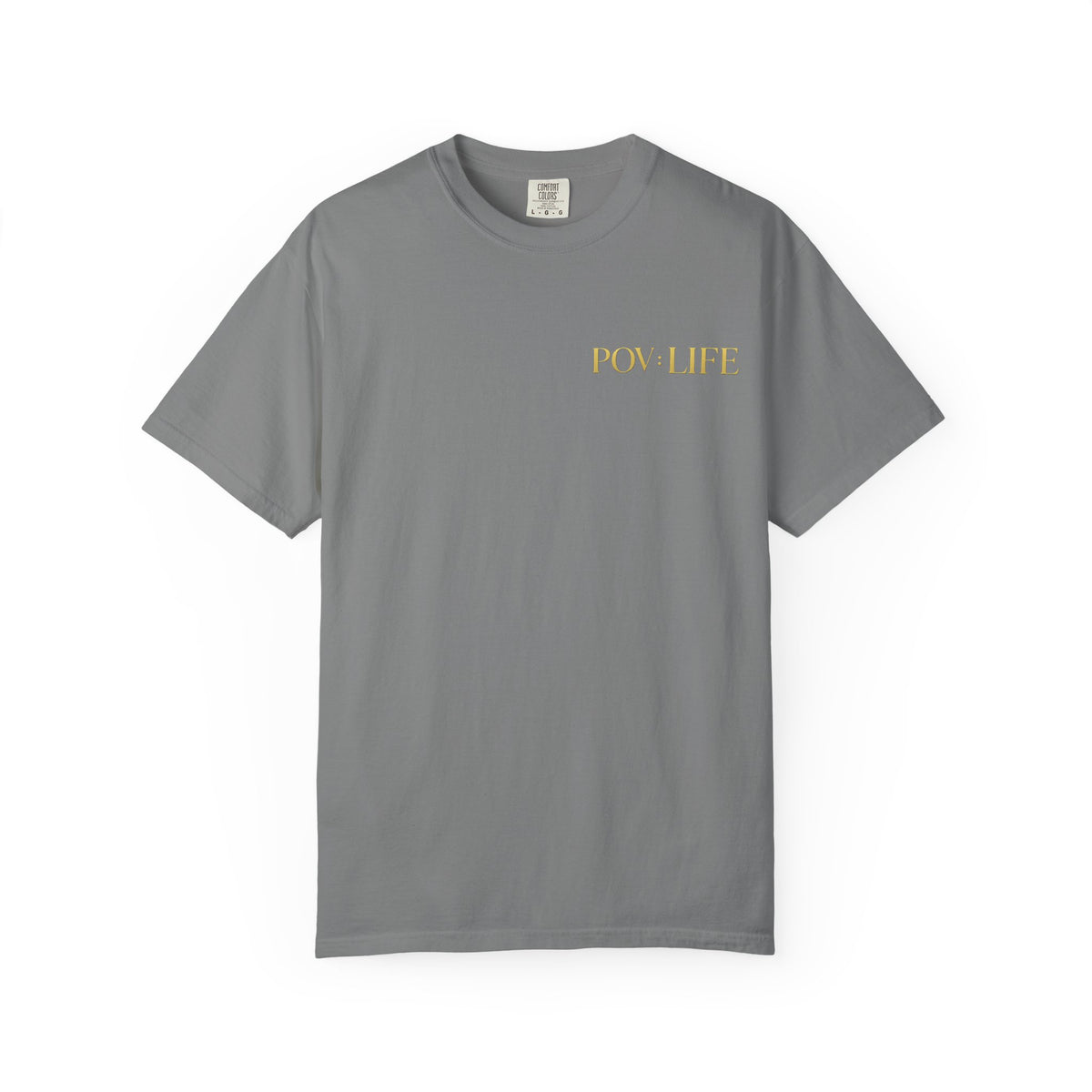 POV Life: Perception Graphic T-Shirt — Retro Coin Loss & Lesson Design