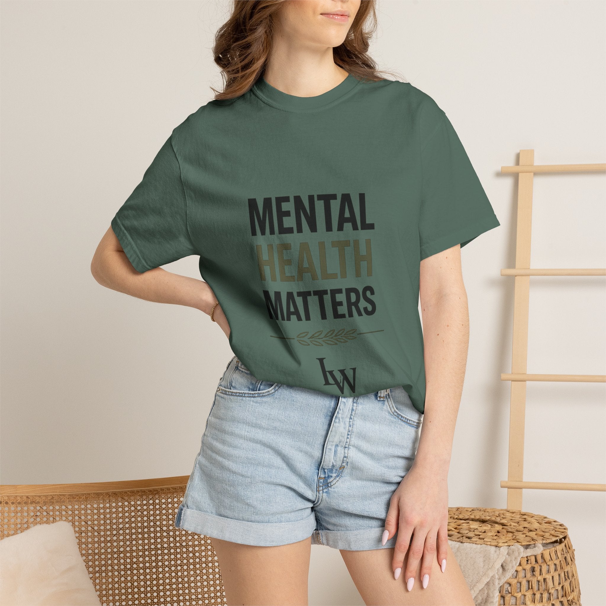 Mental Health Matters T-Shirt — Awareness Tee with Inspirational Text