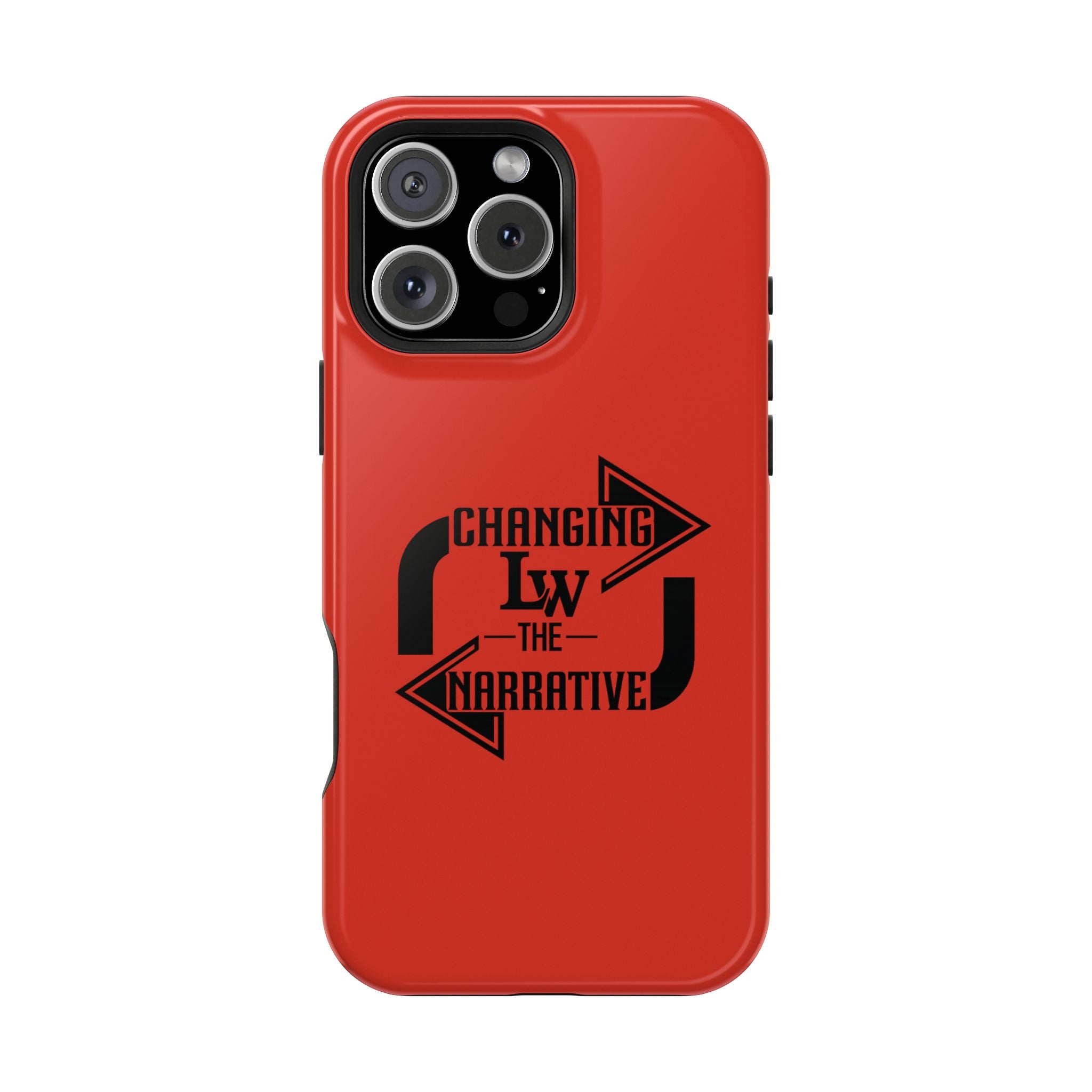 Magnetic Impact-Resistant Phone Case — “Changing the Narrative” Graphic