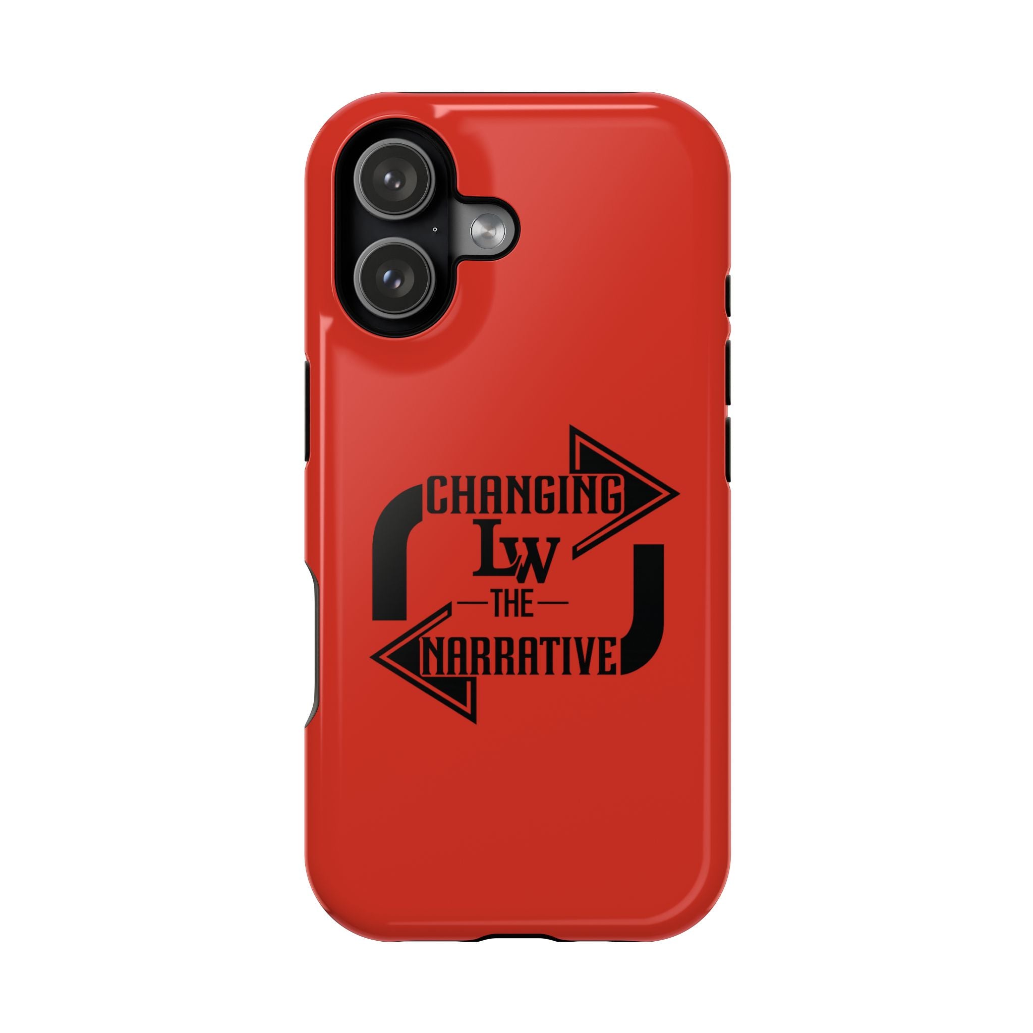 Magnetic Impact-Resistant Phone Case — “Changing the Narrative” Graphic