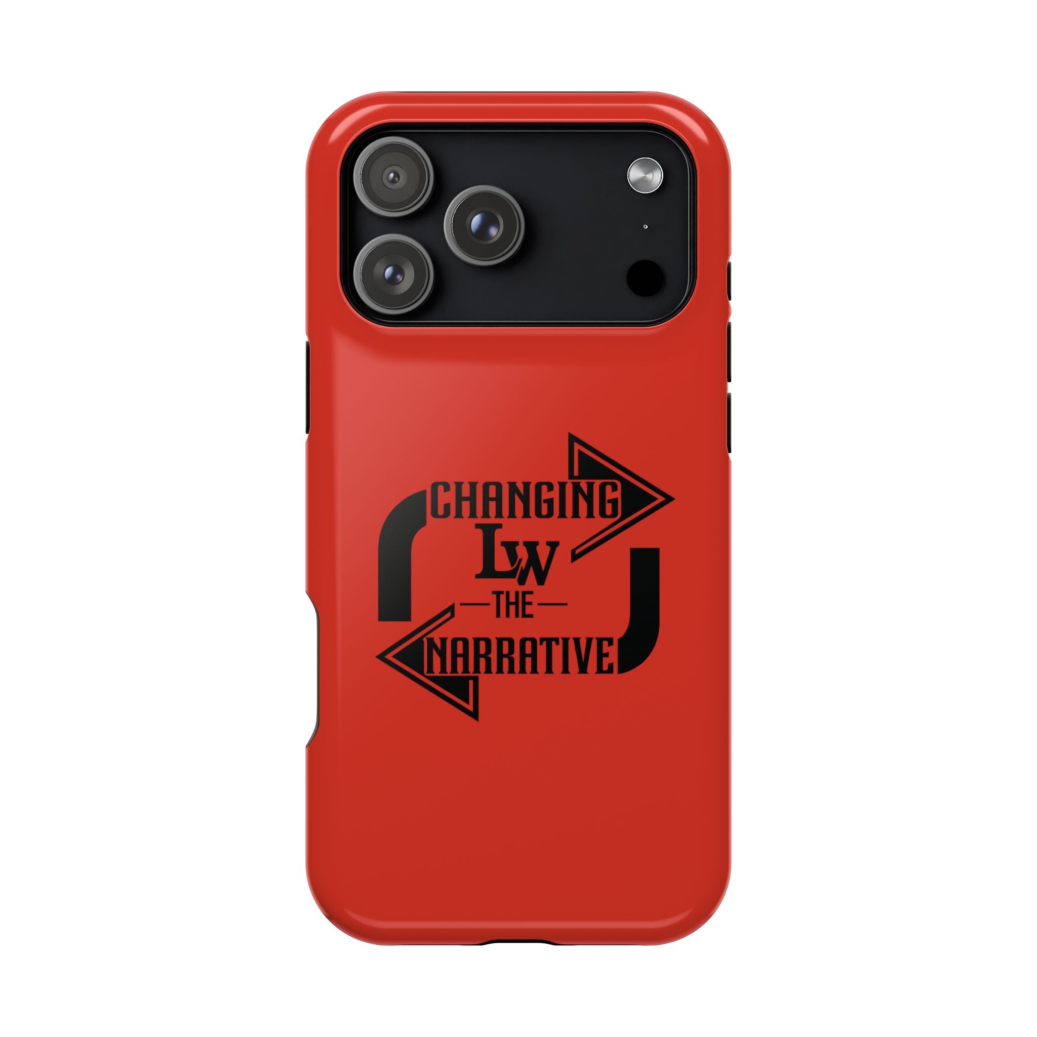 Magnetic Impact-Resistant Phone Case — “Changing the Narrative” Graphic