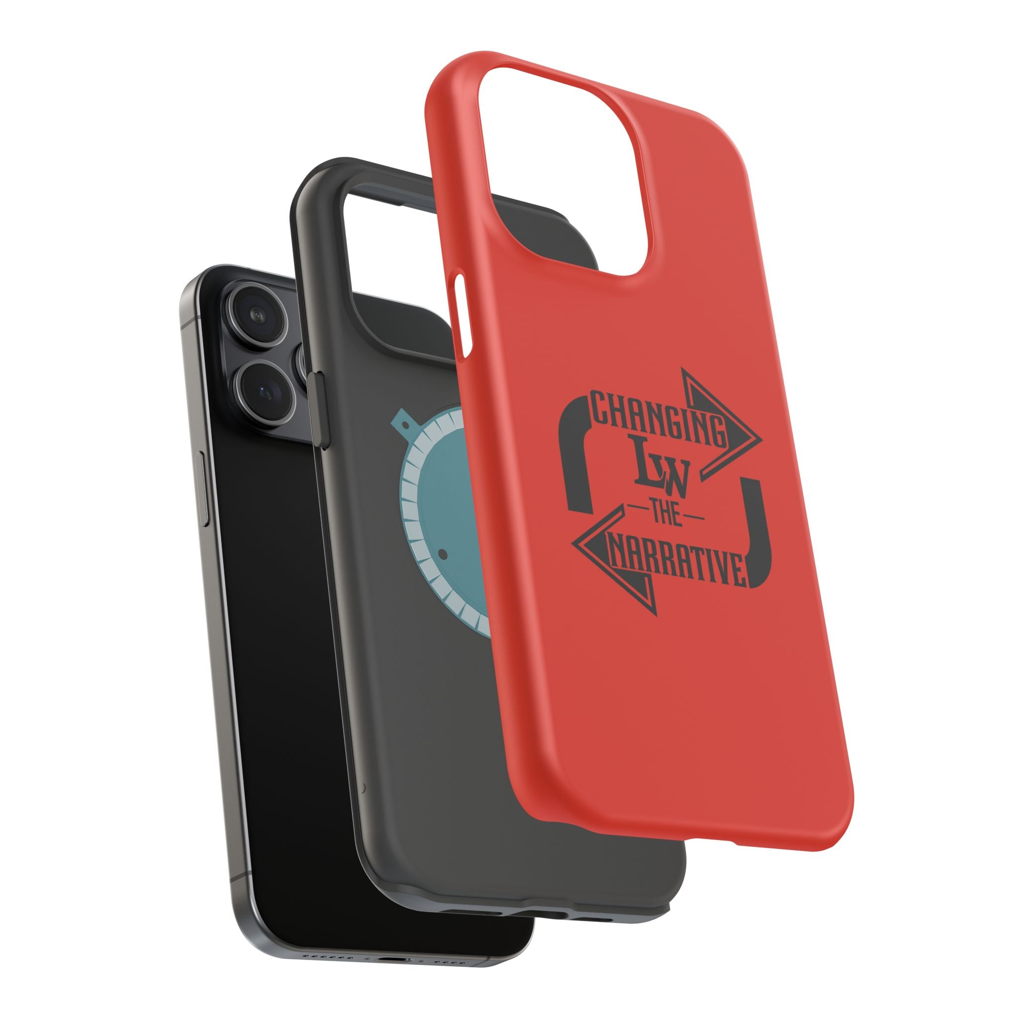 Magnetic Impact-Resistant Phone Case — “Changing the Narrative” Graphic