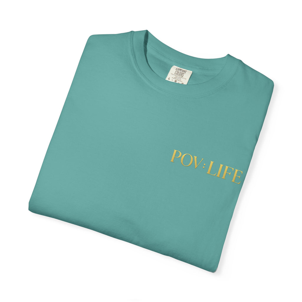 POV Life: Perception Graphic T-Shirt — Retro Coin Loss & Lesson Design