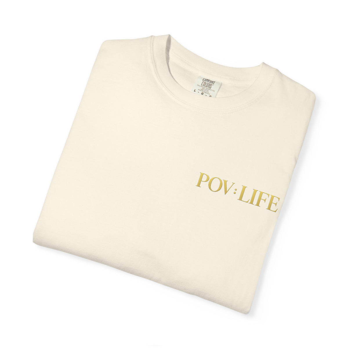 POV Life: Perception Graphic T-Shirt — Retro Coin Loss & Lesson Design