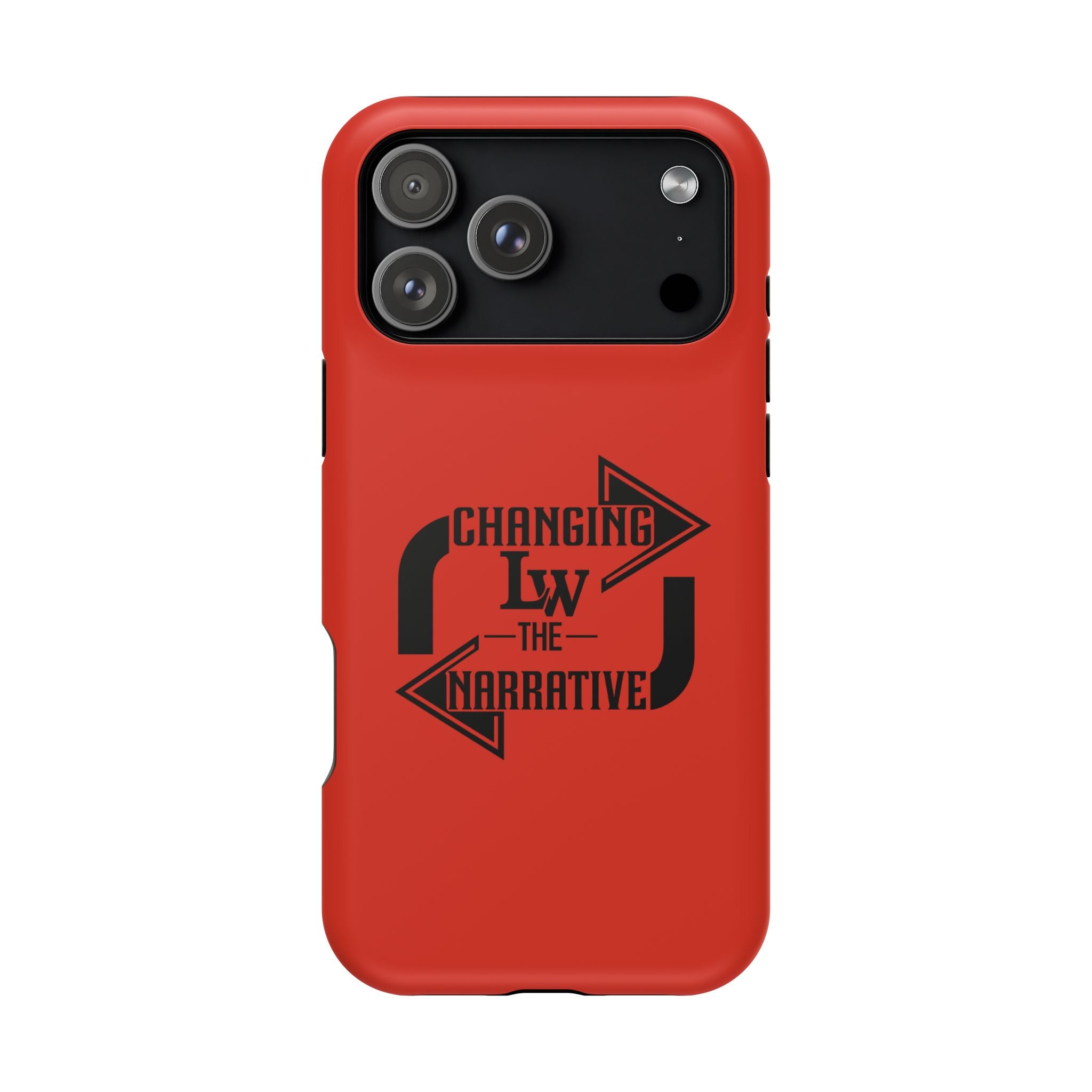 Magnetic Impact-Resistant Phone Case — “Changing the Narrative” Graphic