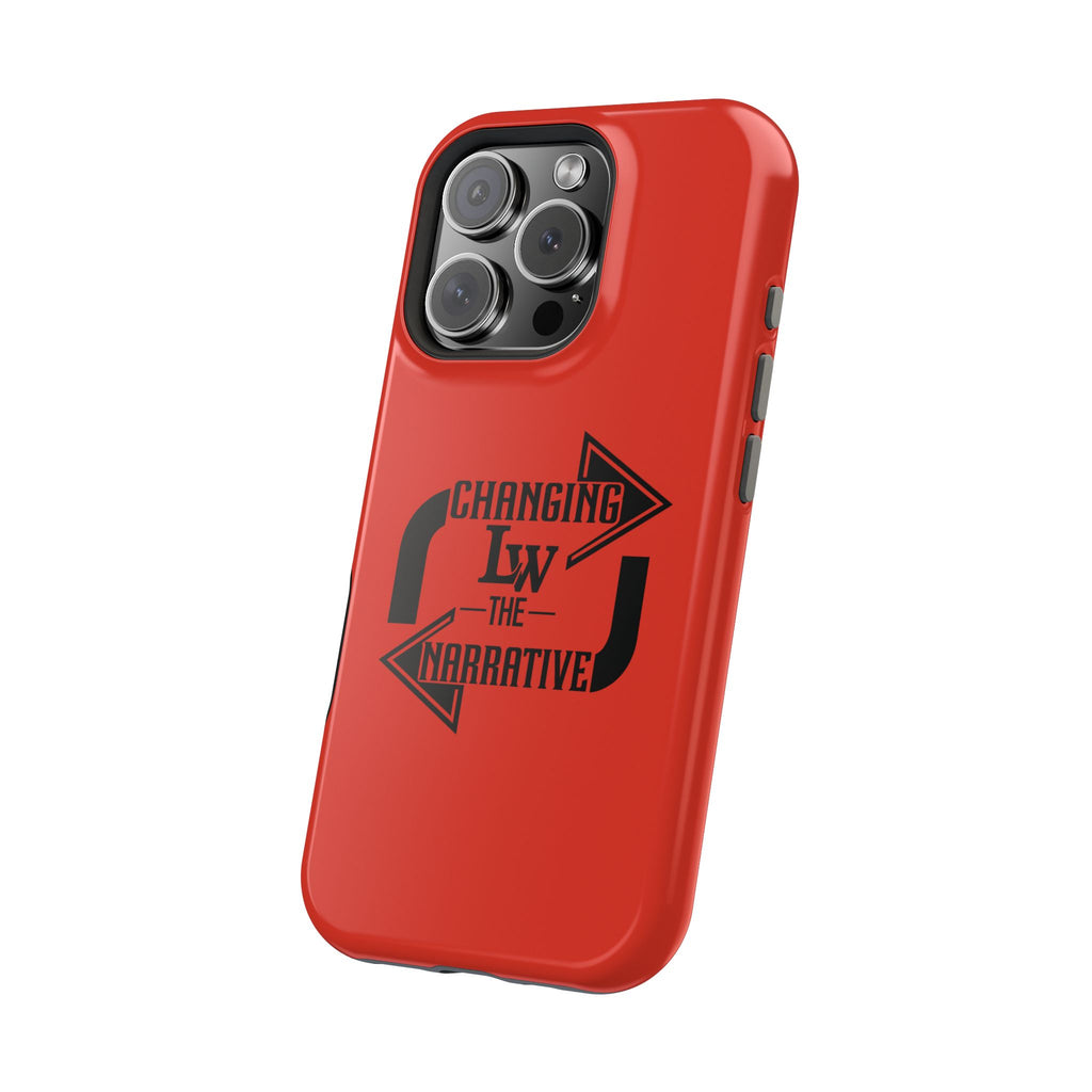 Magnetic Impact-Resistant Phone Case — “Changing the Narrative” Graphic
