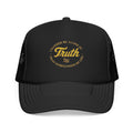 Truth Trucker Hat — "I’d Rather Be Alive In Truth Than Surrounded By Lies" Embroidered Mesh Cap