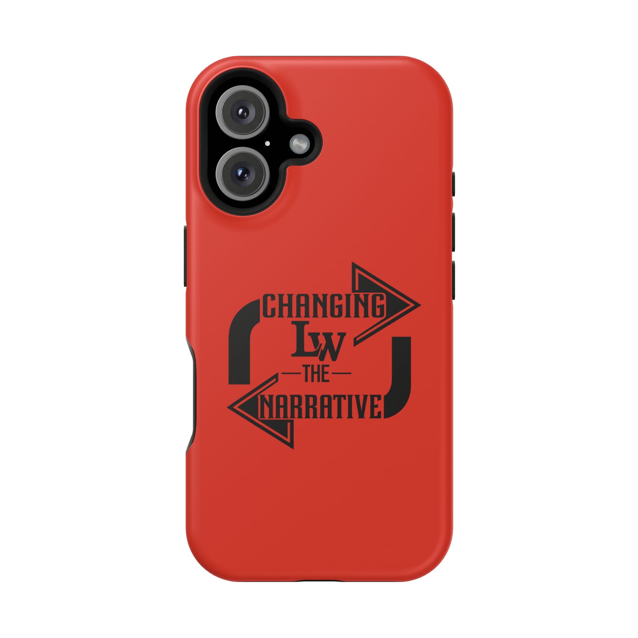 Magnetic Impact-Resistant Phone Case — “Changing the Narrative” Graphic