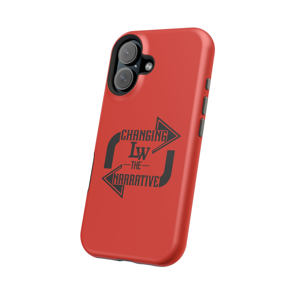 Magnetic Impact-Resistant Phone Case — “Changing the Narrative” Graphic