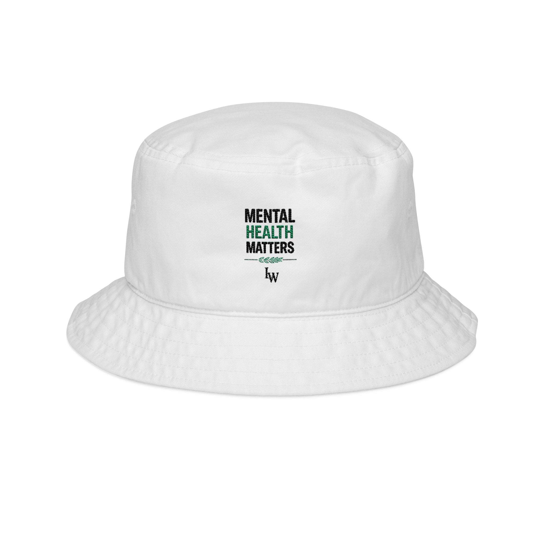 Mental Health Matters Bucket Hat — Awareness Cotton Sun Hat