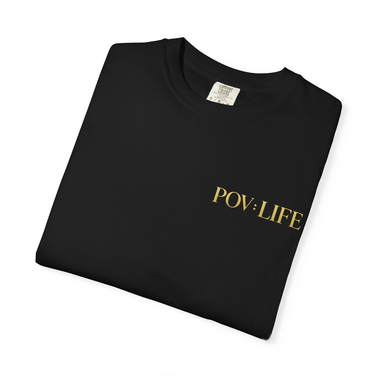 POV Life: Perception Graphic T-Shirt — Retro Coin Loss & Lesson Design