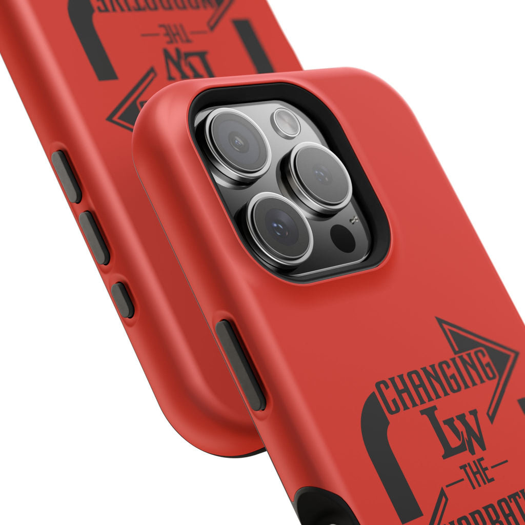 Magnetic Impact-Resistant Phone Case — “Changing the Narrative” Graphic