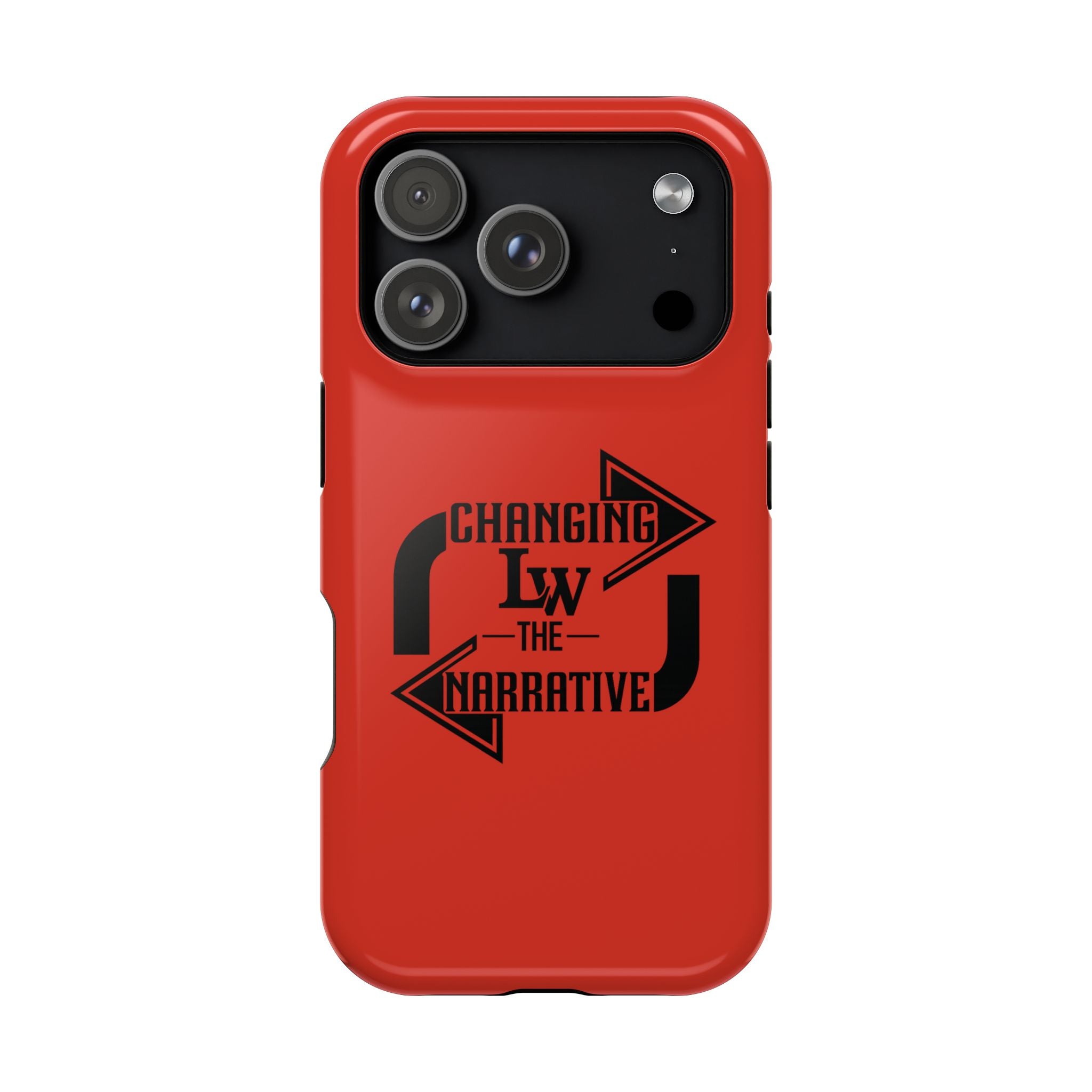 Magnetic Impact-Resistant Phone Case — “Changing the Narrative” Graphic