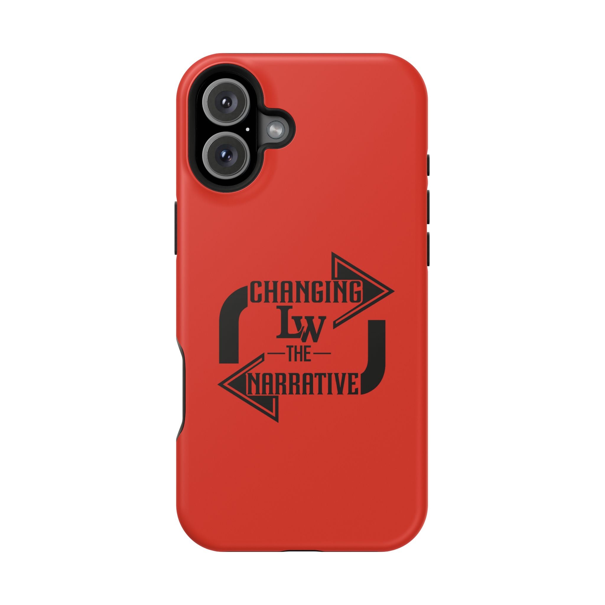 Magnetic Impact-Resistant Phone Case — “Changing the Narrative” Graphic