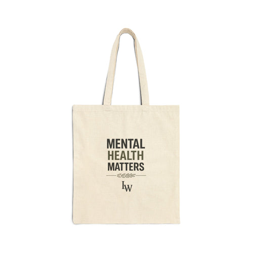 Mental Health Matters Canvas Tote Bag