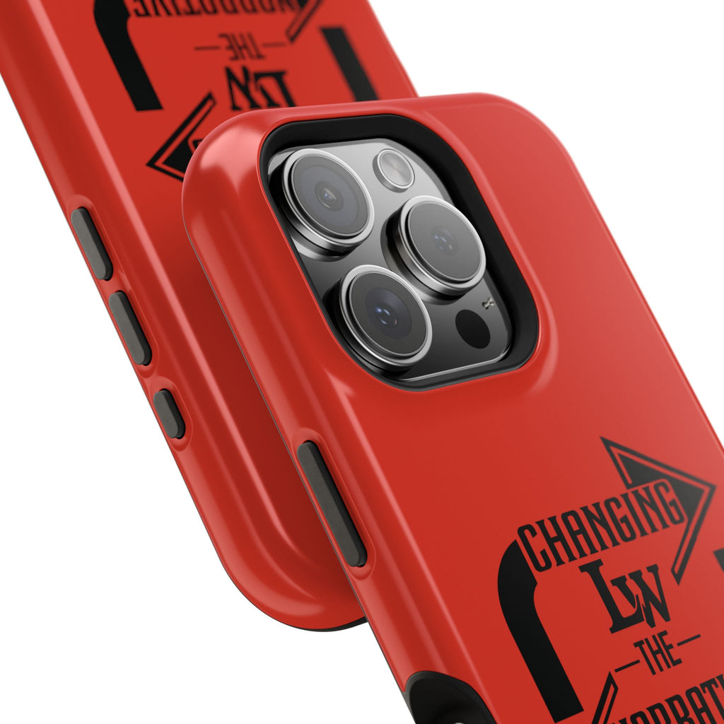 Magnetic Impact-Resistant Phone Case — “Changing the Narrative” Graphic