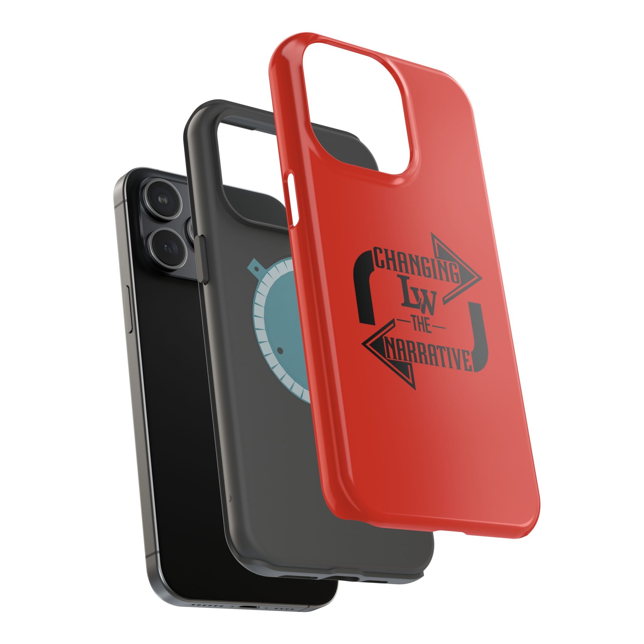 Magnetic Impact-Resistant Phone Case — “Changing the Narrative” Graphic