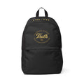 Truth Gold Crest Backpack — Inspirational Quote Daypack