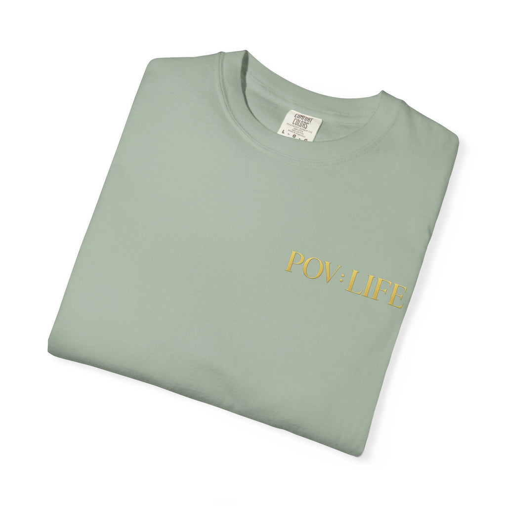 POV Life: Perception Graphic T-Shirt — Retro Coin Loss & Lesson Design