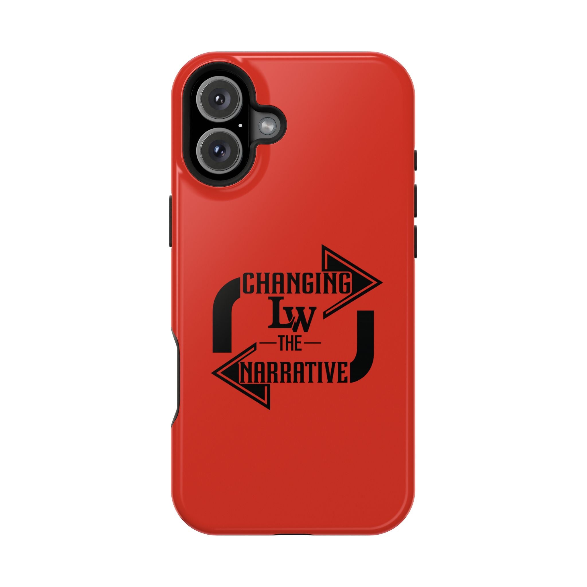 Magnetic Impact-Resistant Phone Case — “Changing the Narrative” Graphic