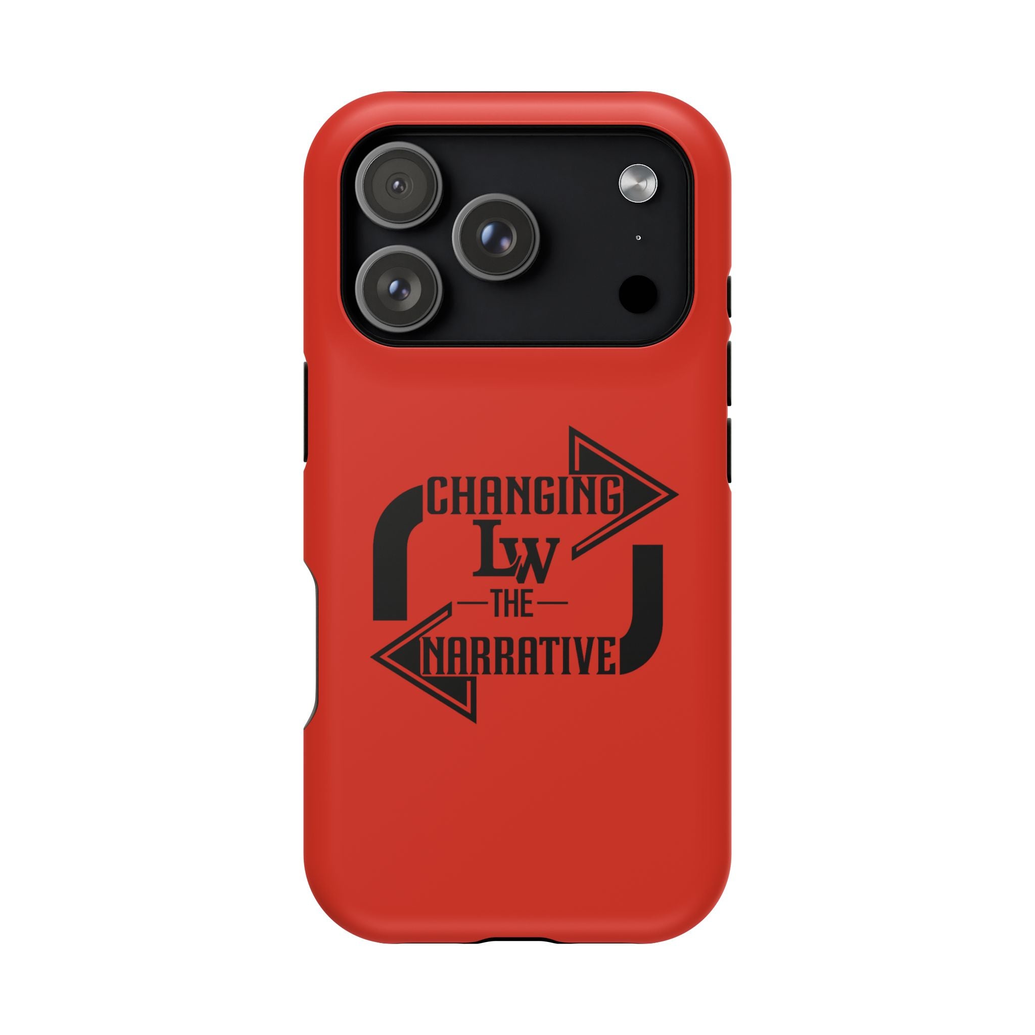 Magnetic Impact-Resistant Phone Case — “Changing the Narrative” Graphic
