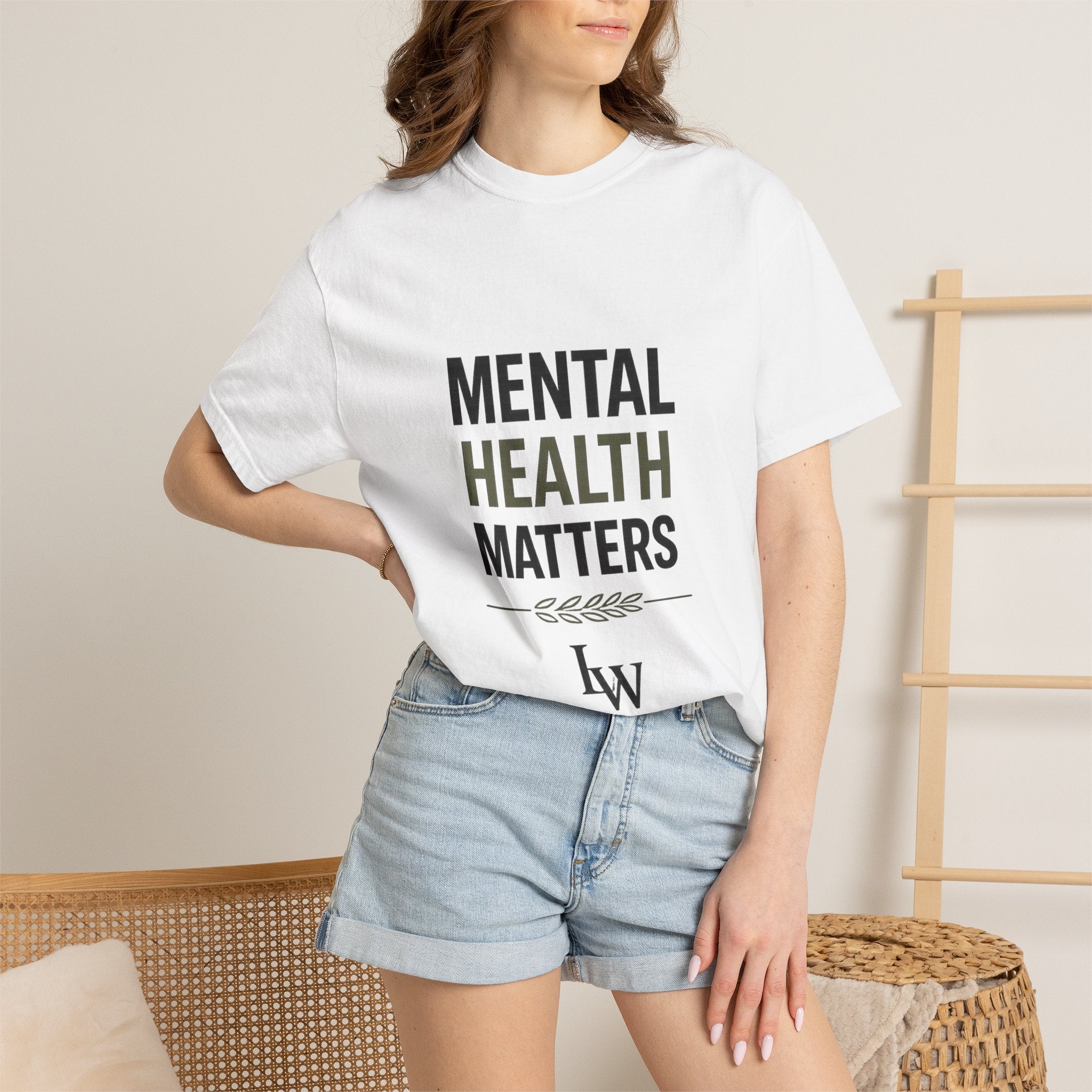 Mental Health Matters T-Shirt — Awareness Tee with Inspirational Text