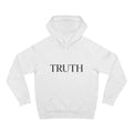 Truth Hoodie — Minimal Front Logo & Back Quote ‘I'd Rather Be Alone in Truth Than Surrounded by Lies’