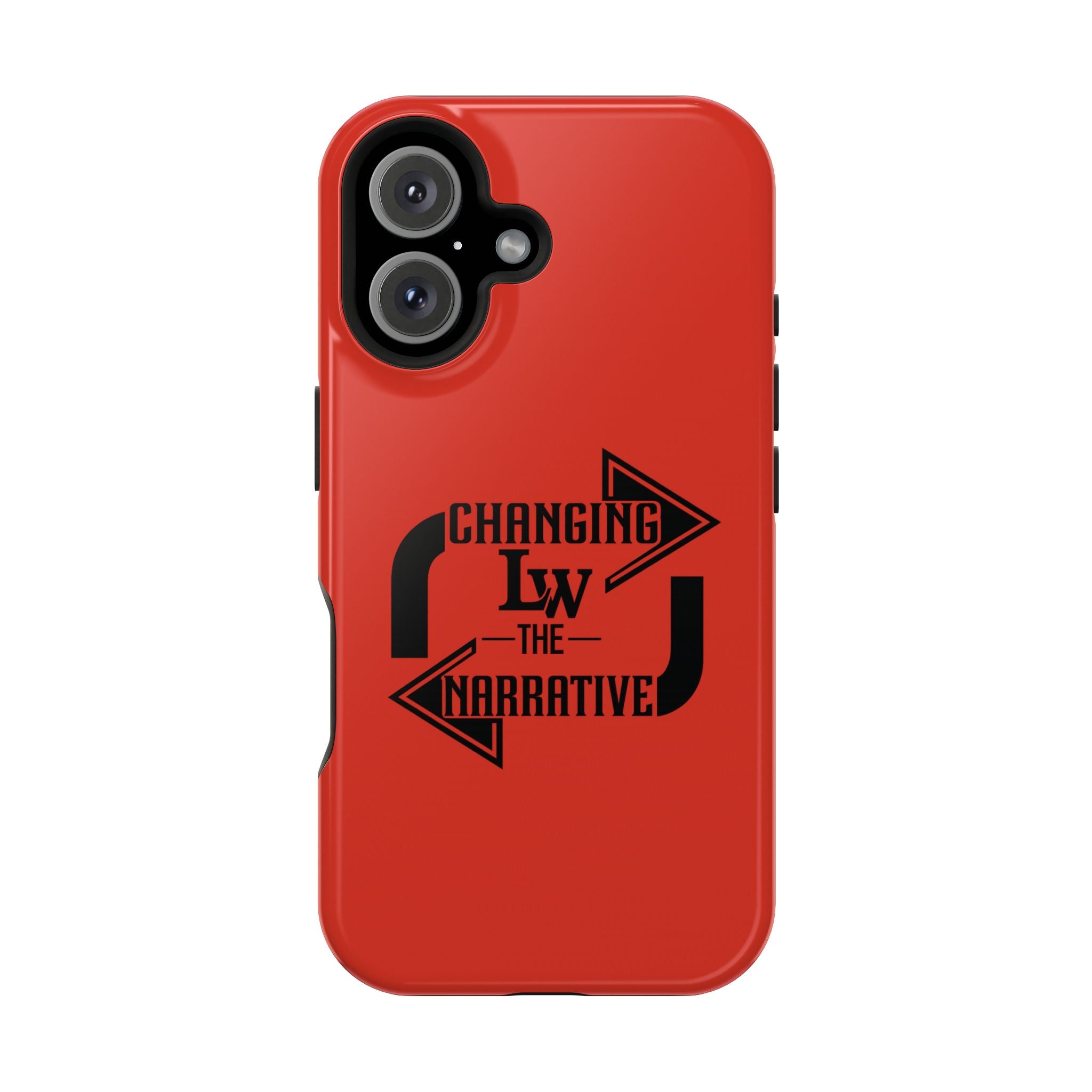 Magnetic Impact-Resistant Phone Case — “Changing the Narrative” Graphic