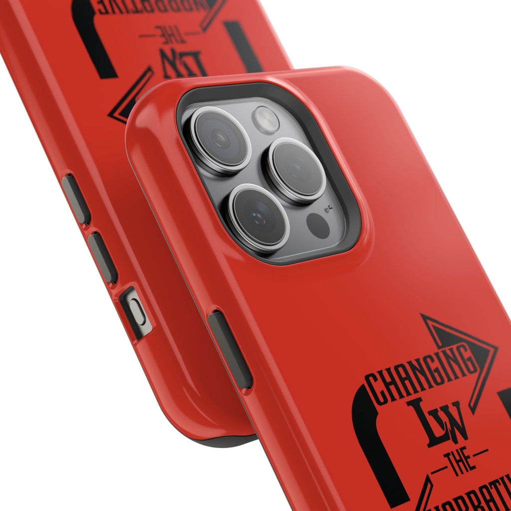 Magnetic Impact-Resistant Phone Case — “Changing the Narrative” Graphic