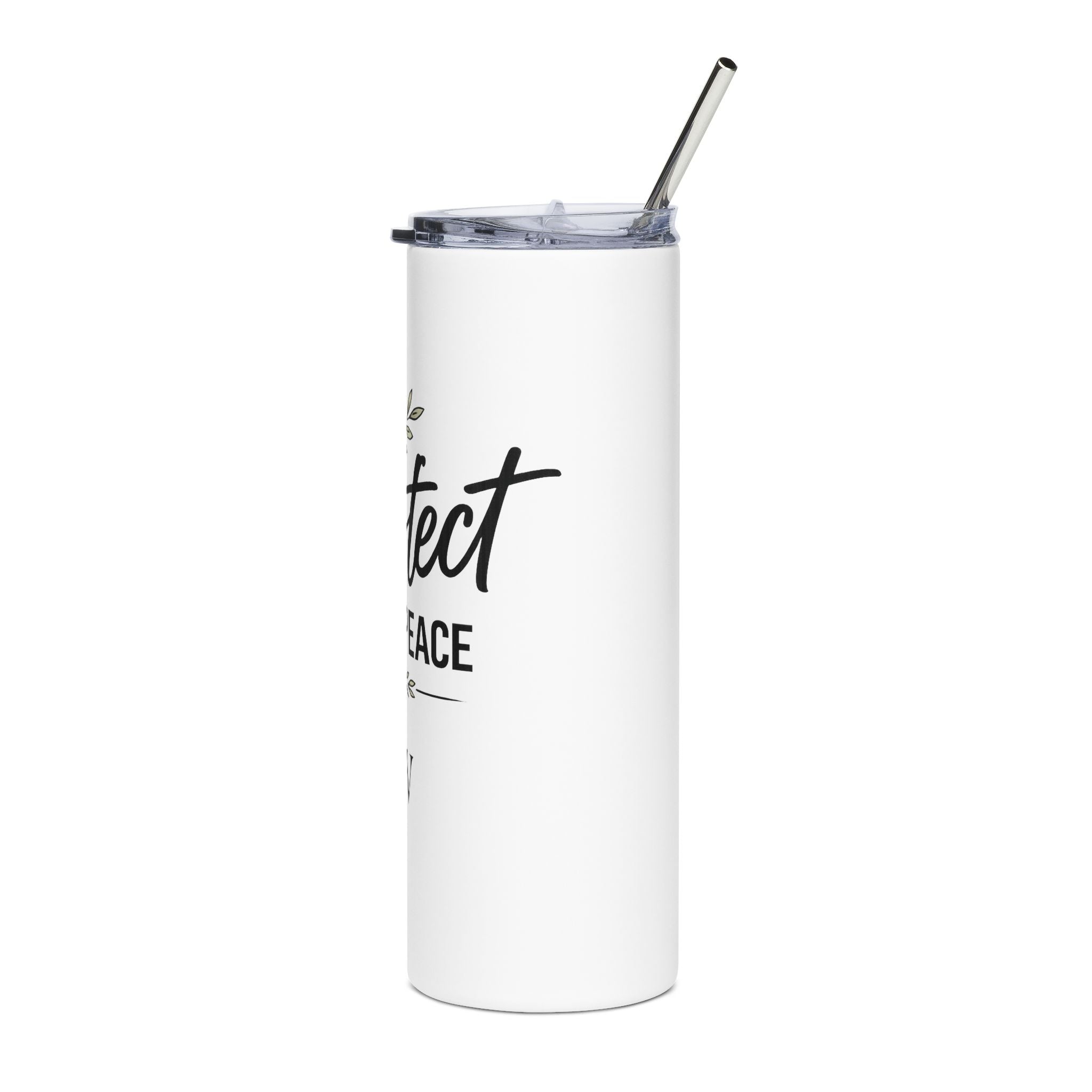 Tumbler — “Protect Your Peace” 20oz Stainless Steel Travel Cup