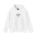 Protect Your Peace Hoodie | Minimal Script Text, White Pullover