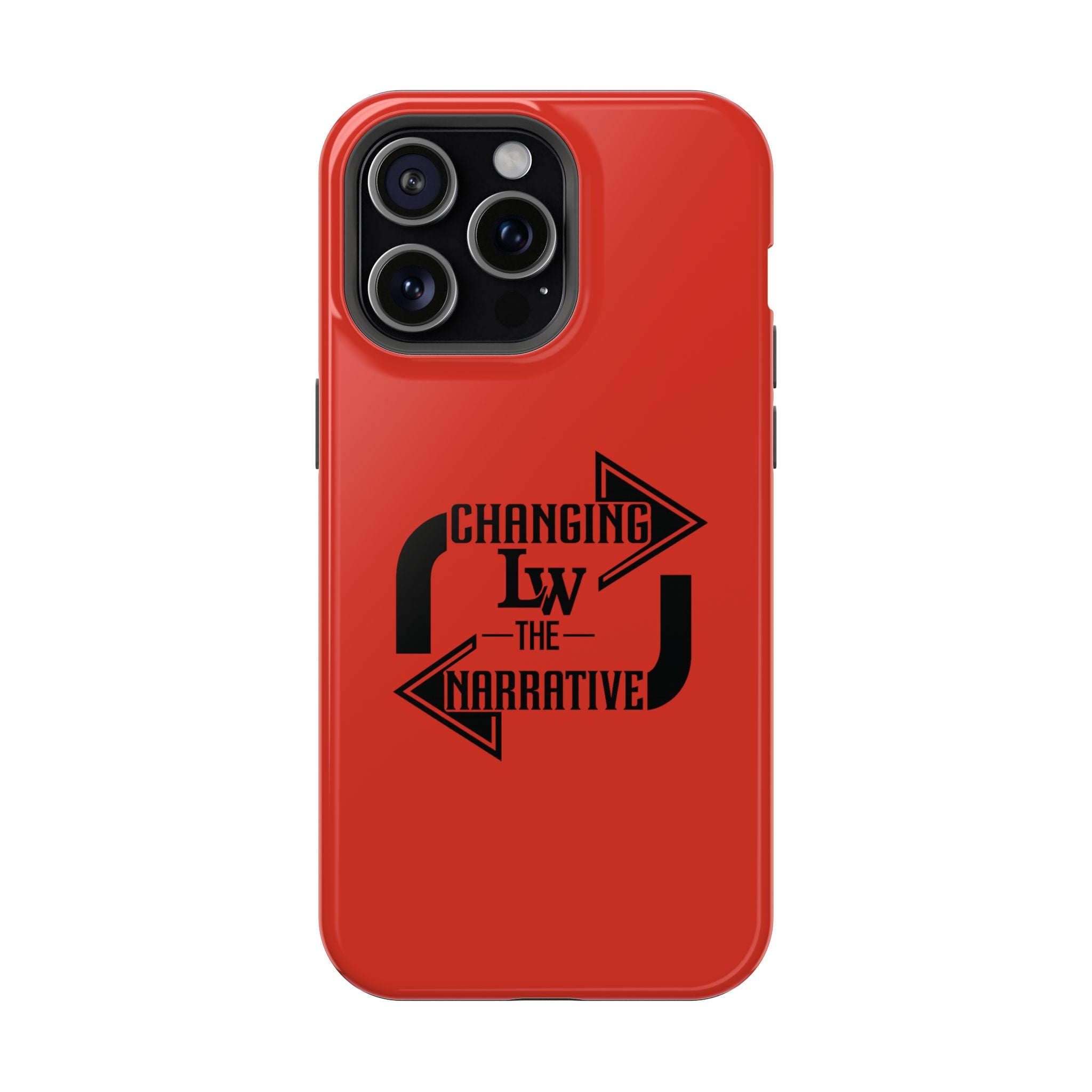 Magnetic Impact-Resistant Phone Case — “Changing the Narrative” Graphic