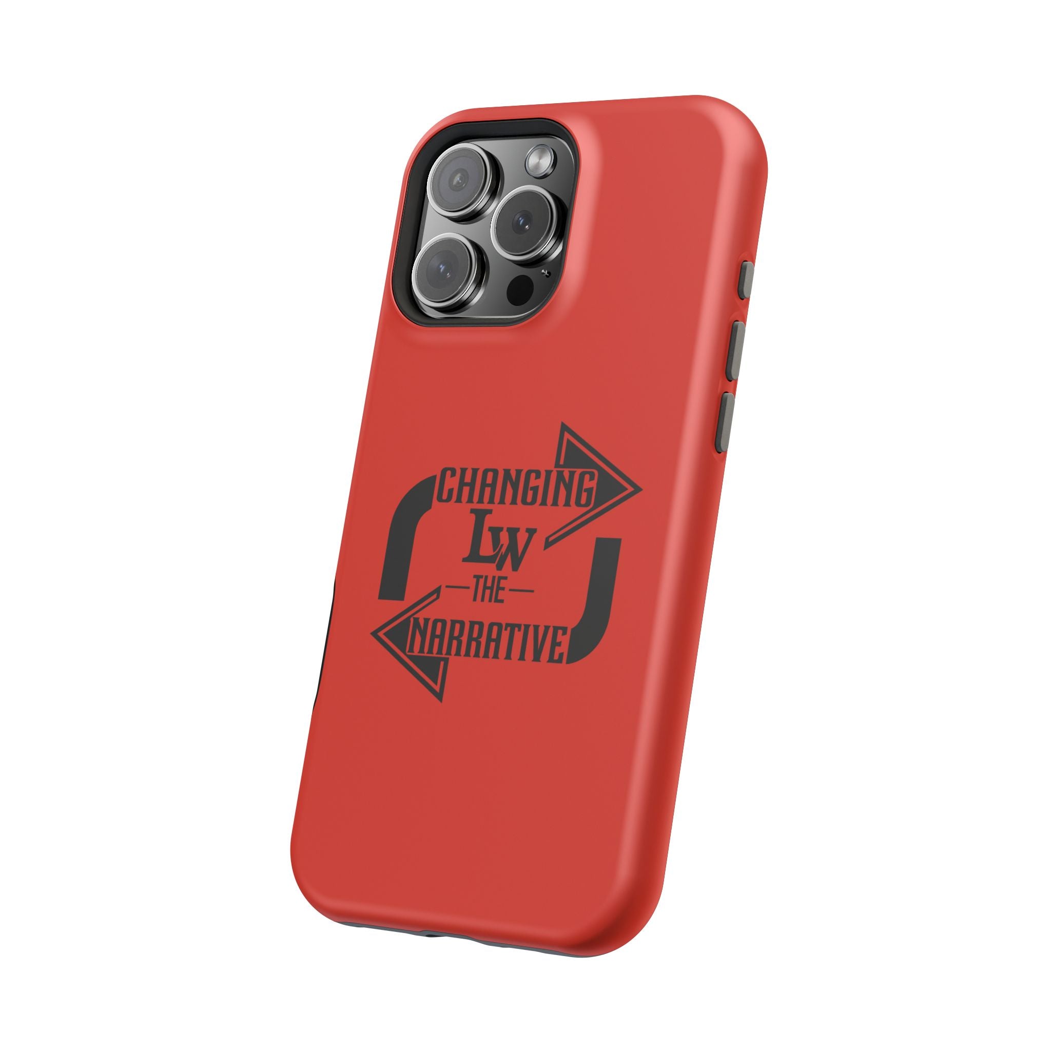 Magnetic Impact-Resistant Phone Case — “Changing the Narrative” Graphic