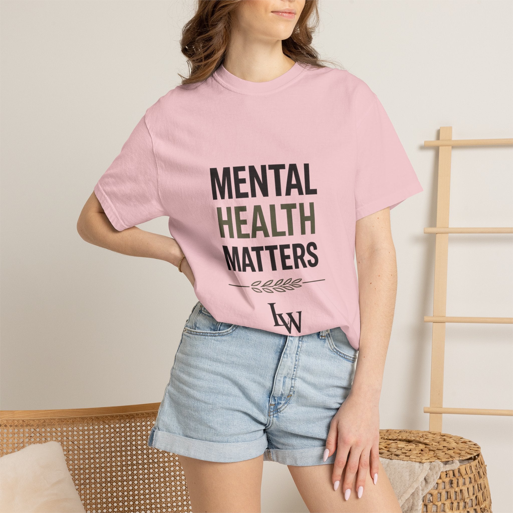 Mental Health Matters T-Shirt — Awareness Tee with Inspirational Text