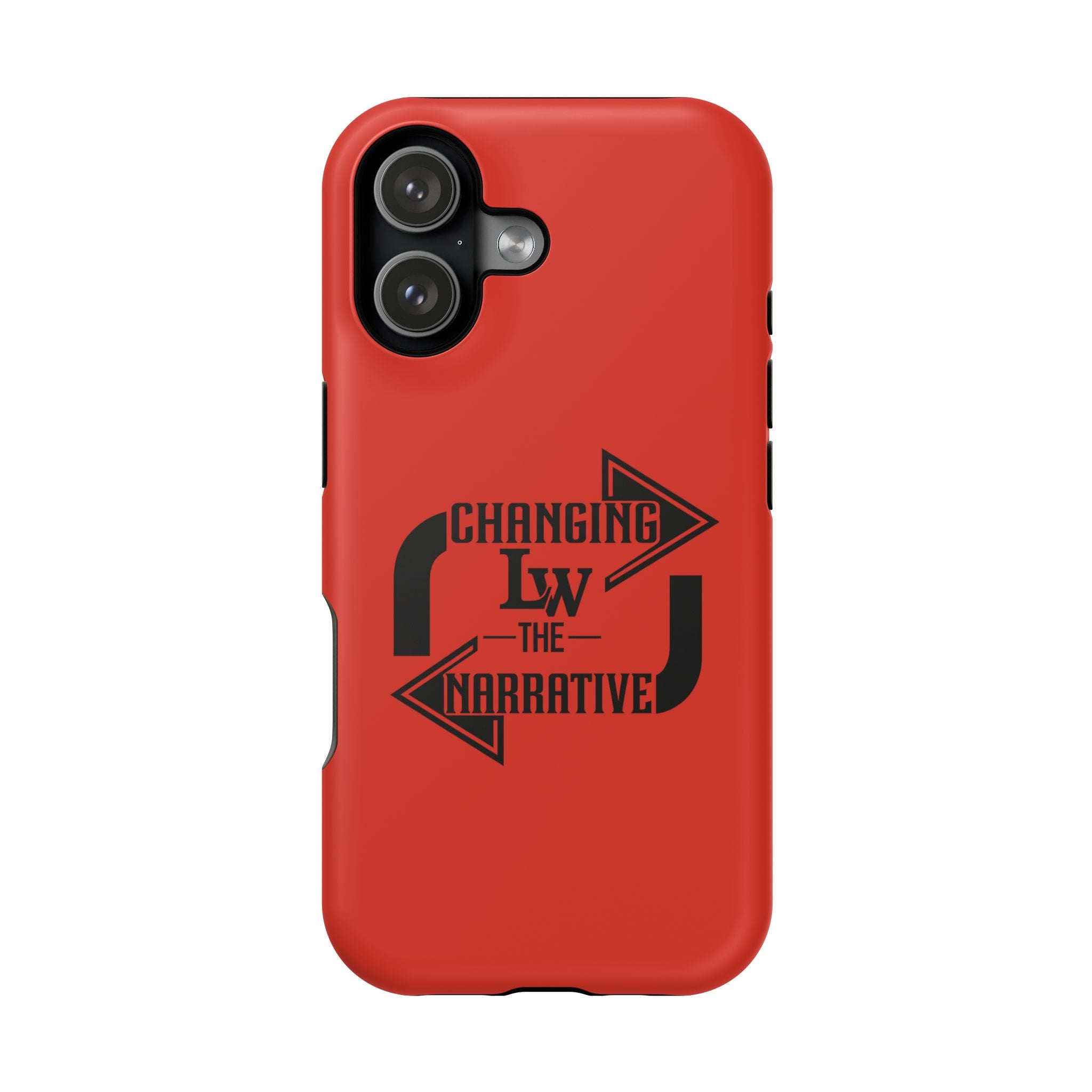 Magnetic Impact-Resistant Phone Case — “Changing the Narrative” Graphic